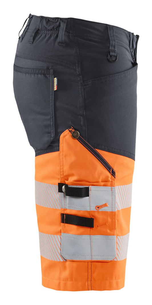 Blaklader shorts 15411811 middelgrijs-fluo-oranje(9653)