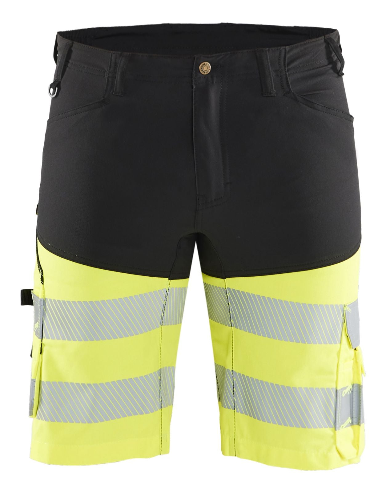 Blaklader Broeken 15411811 HiVis zwart-fluo geel(9933)