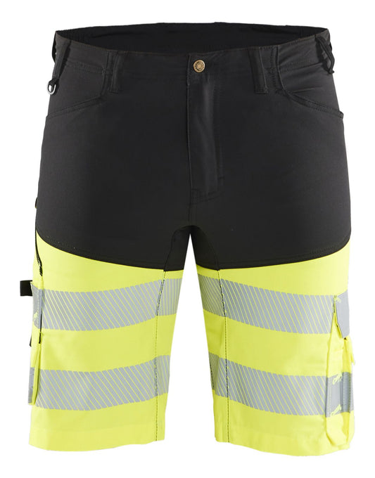 Blaklader Broeken 15411811 HiVis zwart-fluo geel(9933)