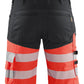 Blaklader shorts 15411811 zwart-fluo rood(9955)