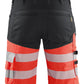 Blaklader shorts 15411811 zwart-fluo rood(9955)