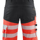 Blaklader shorts 15411811 zwart-fluo rood(9955)