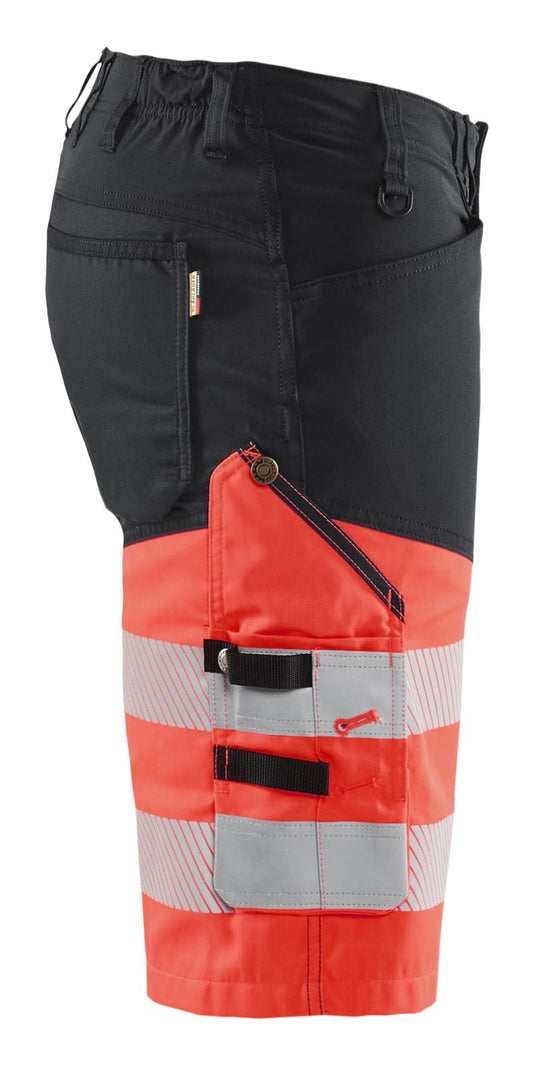 Blaklader shorts 15411811 zwart-fluo rood(9955)