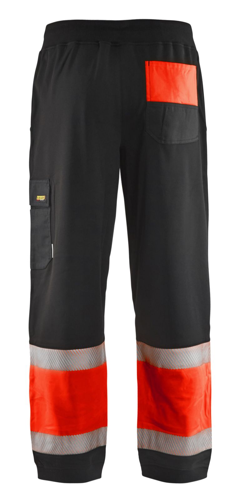 Blaklader Broeken 15492526 HiVis zwart-fluo rood(9955)