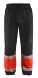 Blaklader Broeken 15492526 HiVis zwart-fluo rood(9955)