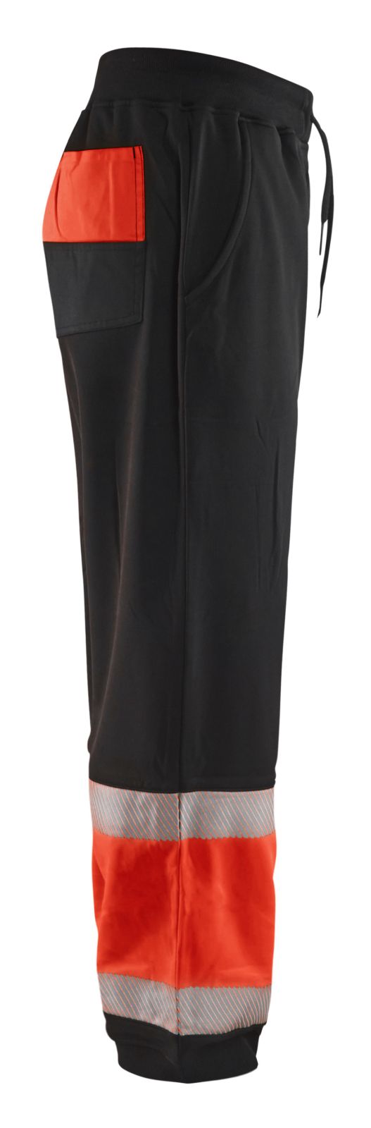 Blaklader Broeken 15492526 HiVis zwart-fluo rood(9955)