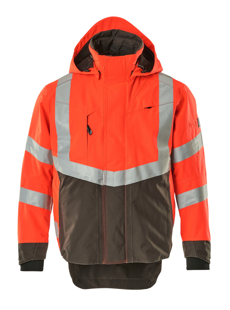 Mascot Safe Supreme Jassen 15501-231 Harlow fluo rood-donker antracietgrijs(22218)