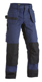 Blaklader broeken 15501370 marineblauw-zwart(8899)