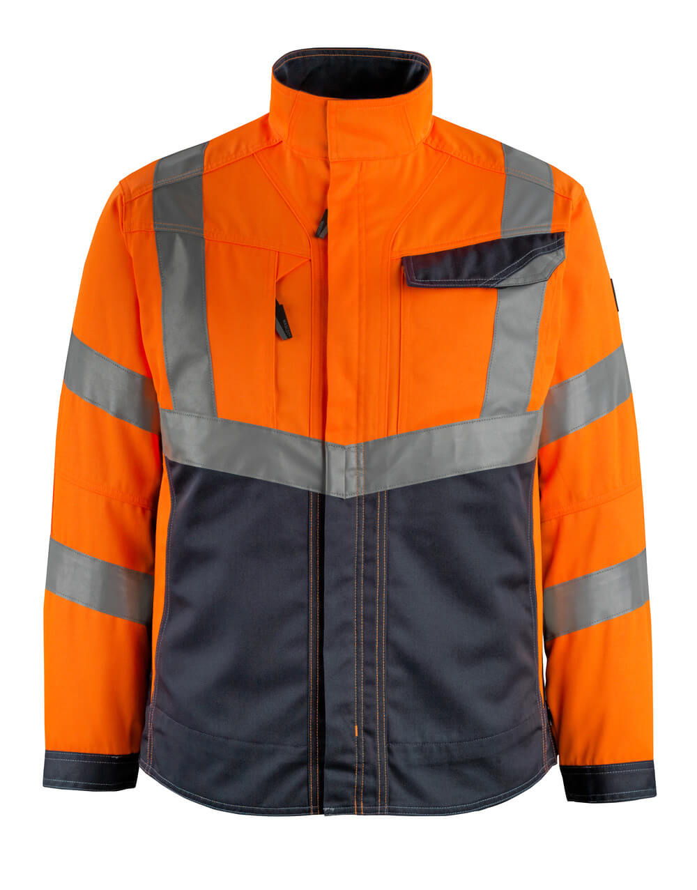 Mascot Safe Supreme Jassen 15509-860 Oxford fluo oranje-donker marineblauw(14010)