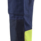 Blaklader Broeken 15511811 HiVis marineblauw-fluo geel(8933)
