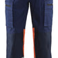 Blaklader Broeken 15511811 HiVis marineblauw-fluo oranje(8953)