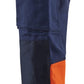 Blaklader Broeken 15511811 HiVis marineblauw-fluo oranje(8953)