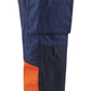 Blaklader Broeken 15511811 HiVis marineblauw-fluo oranje(8953)