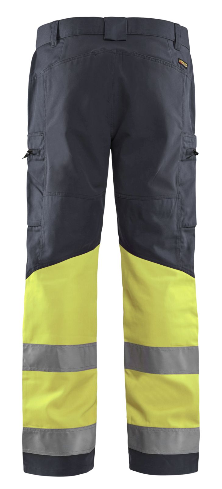 Blaklader Broeken 15511811 HiVis middelgrijs-fluo geel(9633)