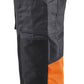 Blaklader Werkbroeken 15511811 middelgrijs-fluo-oranje(9653)