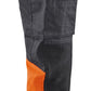 Blaklader Werkbroeken 15511811 middelgrijs-fluo-oranje(9653)