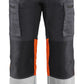 Blaklader Werkbroeken 15511811 middelgrijs-fluo-oranje(9653)
