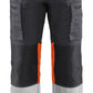 Blaklader Werkbroeken 15511811 middelgrijs-fluo-oranje(9653)