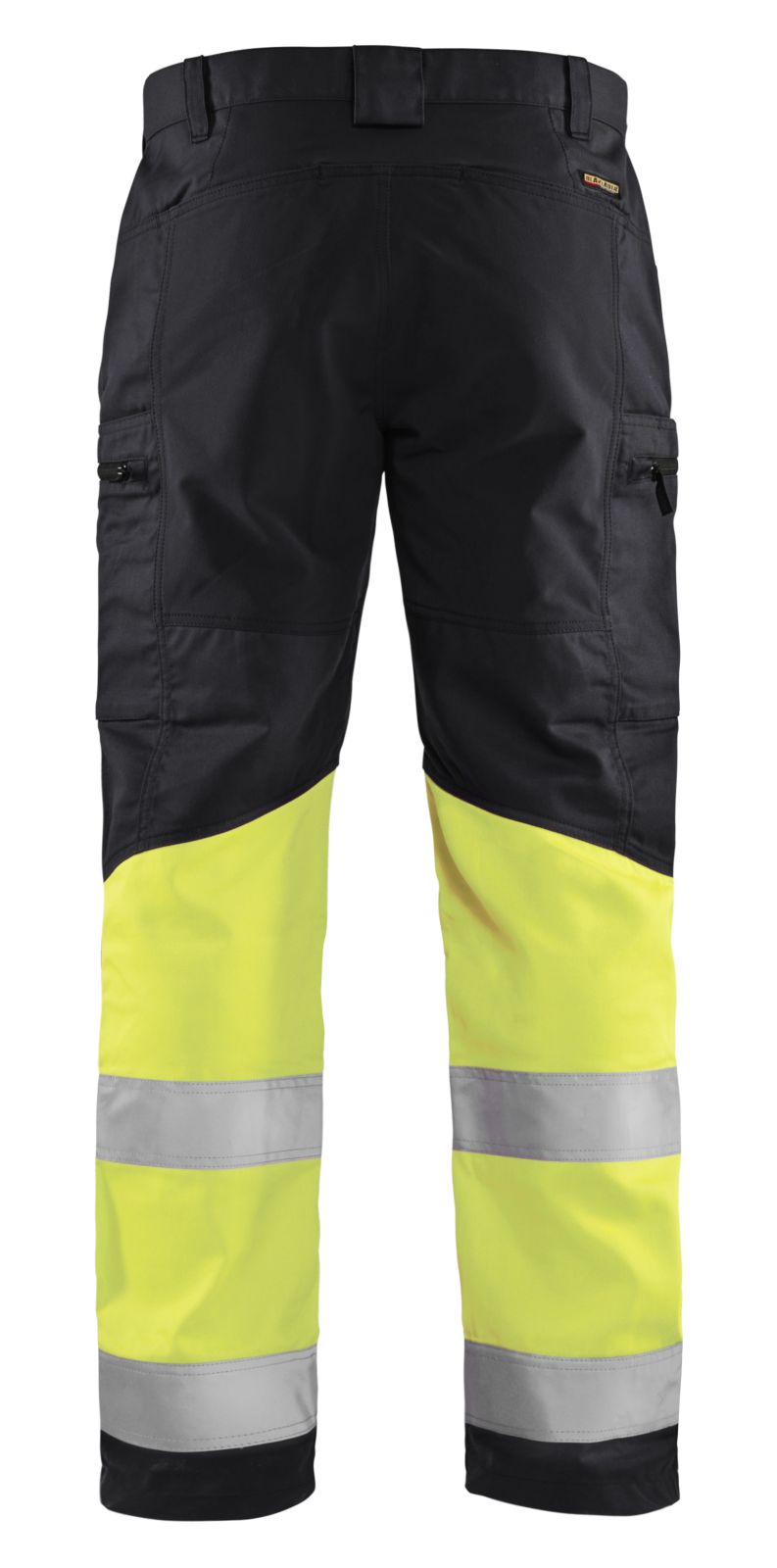 Blaklader Broeken 15511811 HiVis zwart-fluo geel(9933)