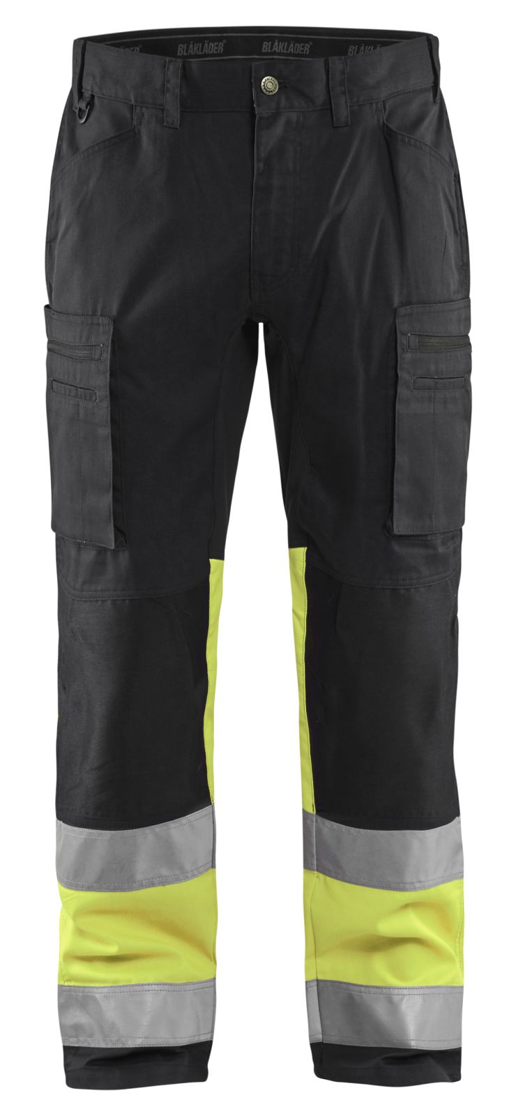 Blaklader Broeken 15511811 HiVis zwart-fluo geel(9933)