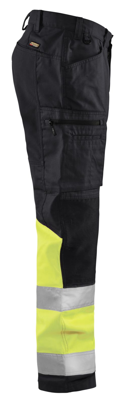 Blaklader Broeken 15511811 HiVis zwart-fluo geel(9933)