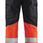 Blaklader Broeken 15511811 HiVis zwart-fluo rood(9955)