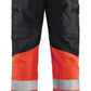 Blaklader Broeken 15511811 HiVis zwart-fluo rood(9955)