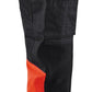 Blaklader Broeken 15511811 HiVis zwart-fluo rood(9955)
