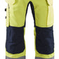 Blaklader Broeken 15521811 HiVis fluo geel-marineblauw(3389)