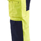 Blaklader Broeken 15521811 HiVis fluo geel-marineblauw(3389)