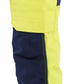 Blaklader Broeken 15521811 HiVis fluo geel-marineblauw(3389)