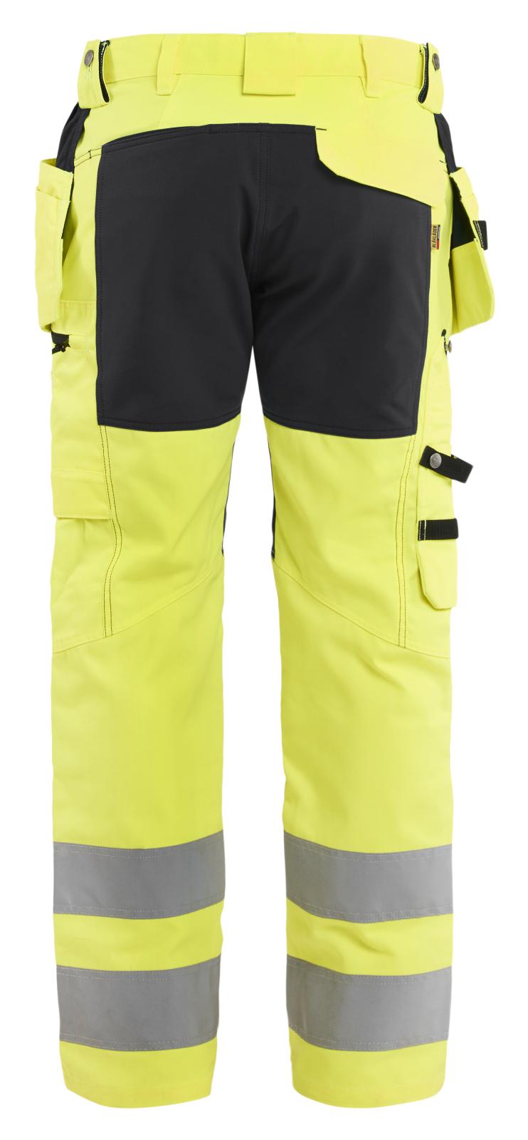 Blaklader Broeken 15521811 HiVis fluo geel-zwart(3399)
