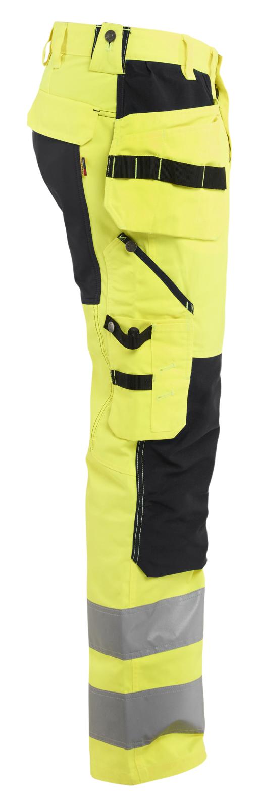 Blaklader Broeken 15521811 HiVis fluo geel-zwart(3399)