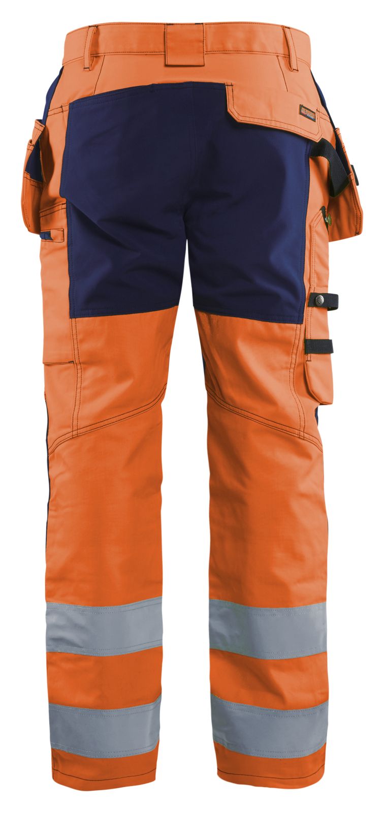Blaklader Broeken 15521811 HiVis fluo oranje-marineblauw(5389)