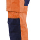Blaklader Broeken 15521811 HiVis fluo oranje-marineblauw(5389)