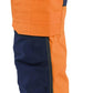Blaklader Broeken 15521811 HiVis fluo oranje-marineblauw(5389)