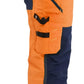 Blaklader Broeken 15521811 HiVis fluo oranje-marineblauw(5389)