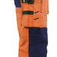 Blaklader Broeken 15521811 HiVis fluo oranje-marineblauw(5389)