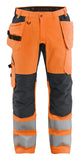 Blaklader Werkbroeken 15521811 fluo oranje-middelgrijs(5396)