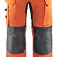 Blaklader Werkbroeken 15521811 fluo oranje-middelgrijs(5396)