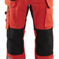 Blaklader Broeken 15521811 HiVis fluo rood-zwart(5599)
