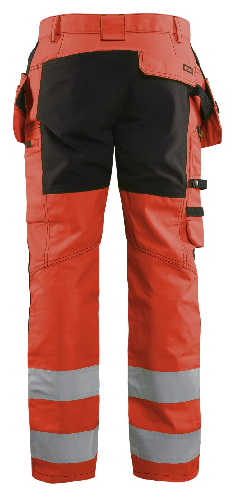 Blaklader Broeken 15521811 HiVis fluo rood-zwart(5599)
