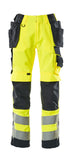 Mascot Safe Supreme Broeken 15531-860 Wigan fluo geel-donker marineblauw(17010)