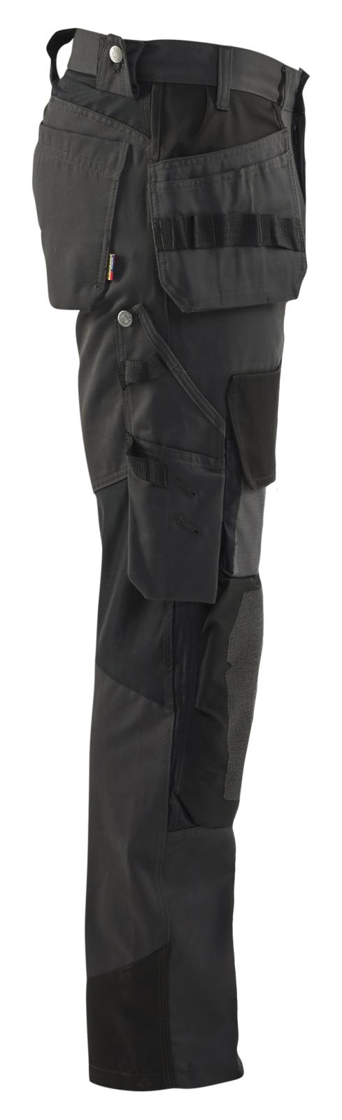 Blaklader Broeken 15541860 met Stretch donkergrijs-zwart(9899)