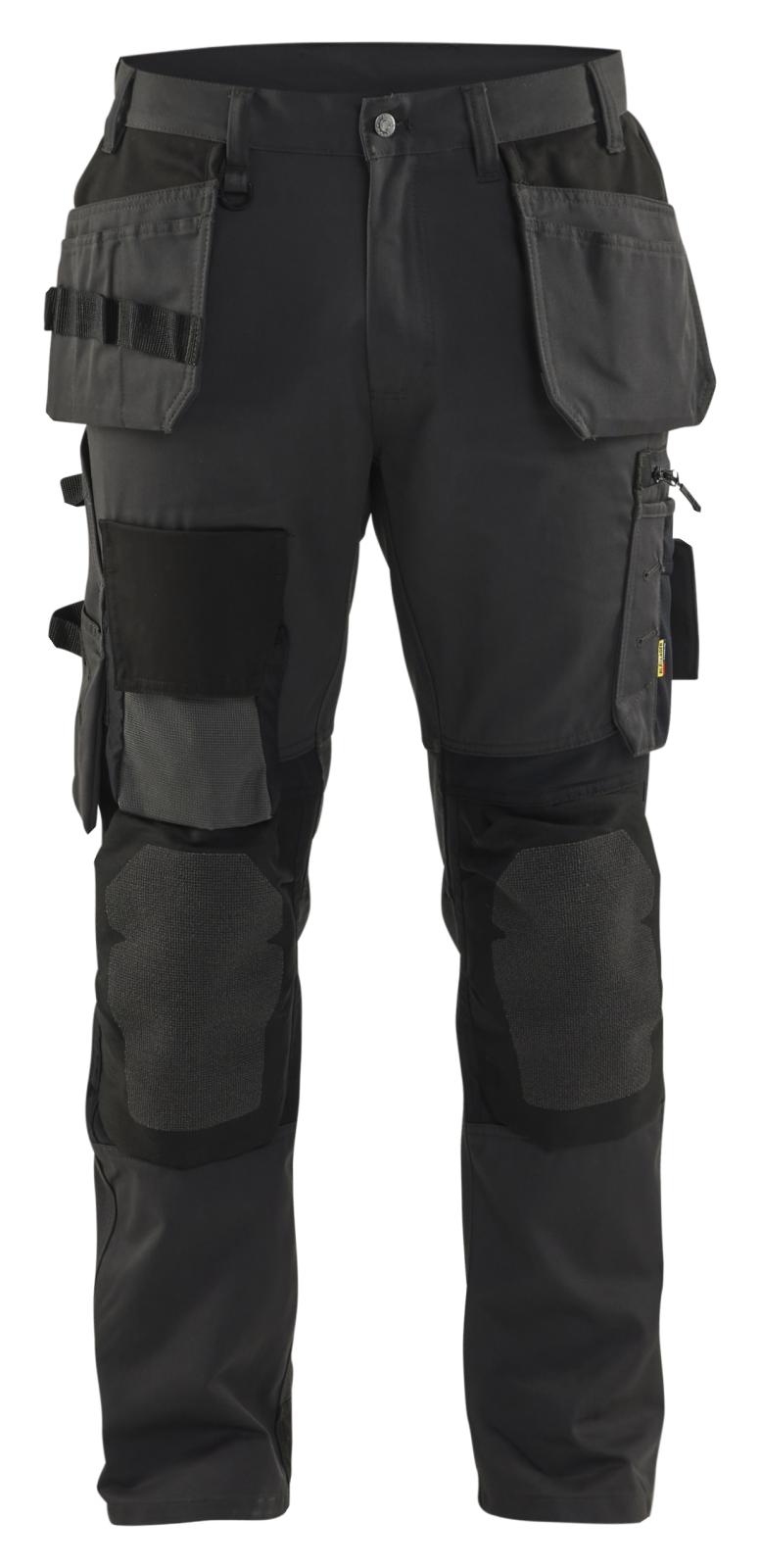 Blaklader Broeken 15541860 met Stretch donkergrijs-zwart(9899)