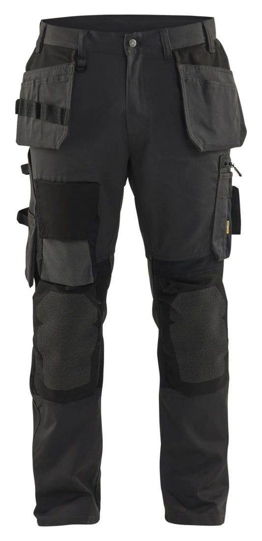 Blaklader Broeken 15541860 met Stretch donkergrijs-zwart(9899)