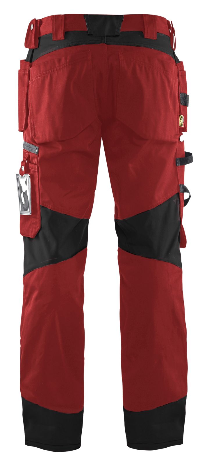 Blaklader Broeken 15551860 rood-zwart(5699)