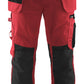 Blaklader Broeken 15551860 rood-zwart(5699)