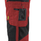 Blaklader Broeken 15551860 rood-zwart(5699)