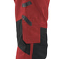 Blaklader Broeken 15551860 rood-zwart(5699)